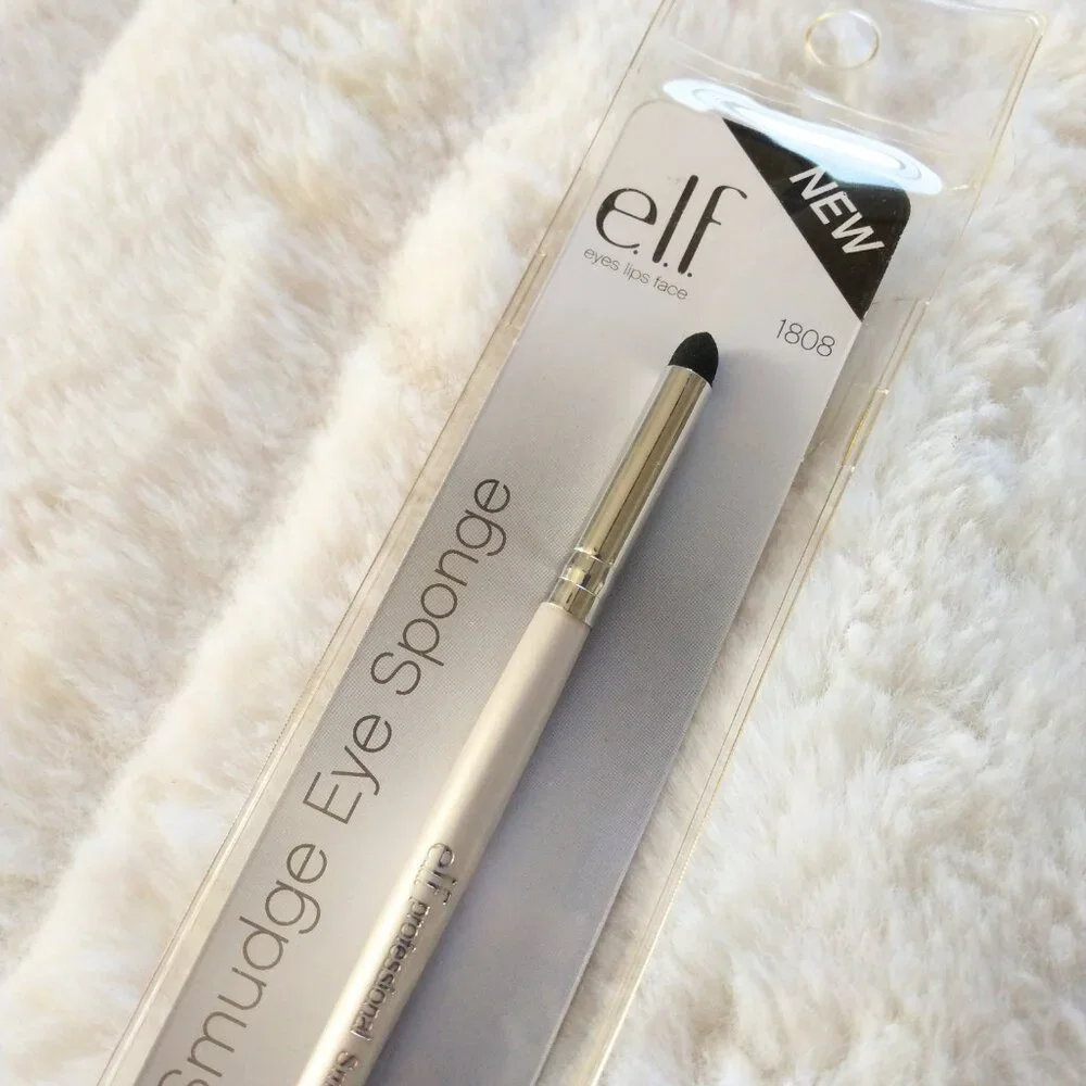 Set of (3) e.l.f. makeup cosmetic brushes